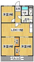 八弘マンション A105 ｜ 徳島県鳴門市大津町吉永161（賃貸マンション3LDK・1階・59.89㎡） その2