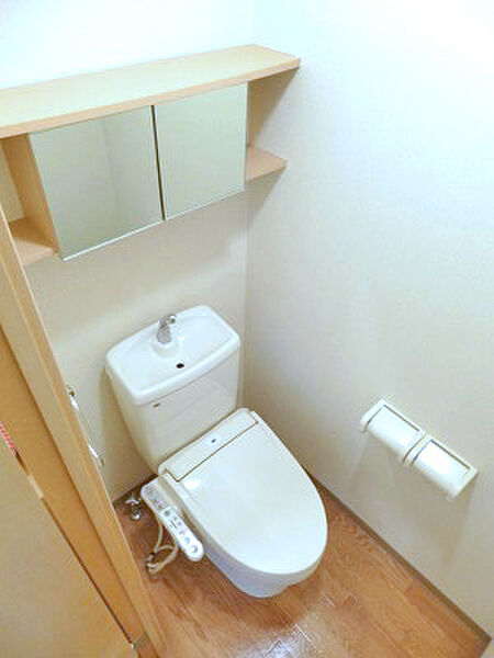 画像13:温便座付きトイレ