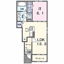 サン・メゾン　Ｆ 105 ｜ 徳島県板野郡藍住町矢上字原157(詳細未定)（賃貸アパート1LDK・1階・50.01㎡） その2