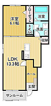 サン・メゾンF 101 ｜ 徳島県板野郡藍住町矢上字原（賃貸アパート1LDK・1階・50.01㎡） その2