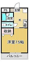 カレッジハウス北野2  ｜ 徳島県鳴門市鳴門町三ツ石字南大手14番地16（賃貸マンション1K・2階・23.04㎡） その2