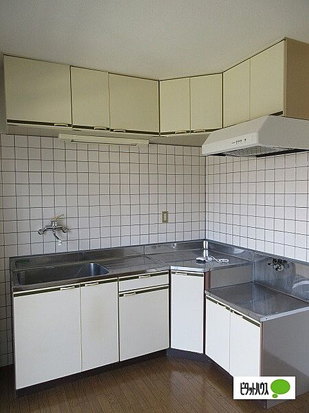 画像3:L型キッチン