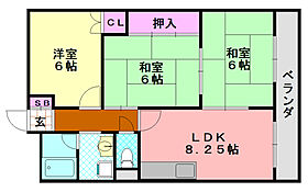 ウィンディ田中 604 ｜ 大阪府大阪市平野区加美北9丁目7-26（賃貸マンション3LDK・6階・56.80㎡） その2