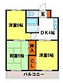 シティハイム筑紫2階4.9万円