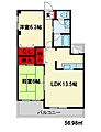 LIVE筑紫野3階6.7万円