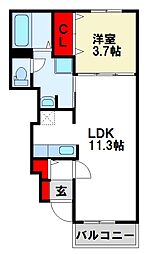 ウイングナカシマ 1階