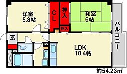 ソシアつつじヶ丘 2階/201