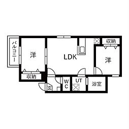 La Vita都府楼前駅 2階/202