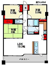 コアマンション下大利ネクステージ 5階