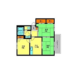 ドリームパレス　A 2階