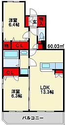 プルヌスコリーヌ 2階