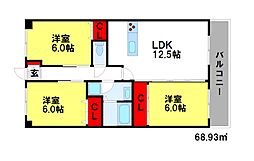 メゾンドU美しが丘 4階/401