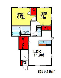 快晴館II 1階