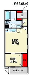 ウェリス南福岡 3階