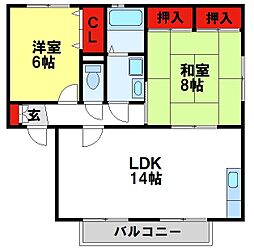ラフォーレ原田L 2階/202