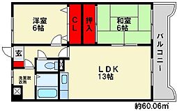 キャッスル川久保 3階/303