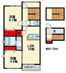 グランクリュ大野城B 3階