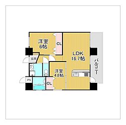 ハイネス大野城 8階