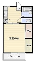 スカイサンハイツＢ 201 ｜ 千葉県市原市姉崎（賃貸アパート1K・2階・23.77㎡） その2