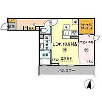 D-room畑沢B 102 ｜ 千葉県木更津市畑沢１丁目（賃貸アパート1LDK・1階・40.14㎡） その2