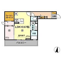 D-room畑沢B 305 ｜ 千葉県木更津市畑沢１丁目（賃貸アパート1LDK・3階・40.14㎡） その2