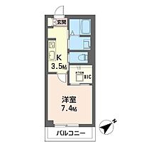 咲いてる 103 ｜ 千葉県市原市姉崎（賃貸マンション1K・1階・28.50㎡） その2