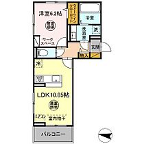 長須賀NTステージ 307 ｜ 千葉県木更津市長須賀（賃貸アパート1LDK・3階・42.93㎡） その2