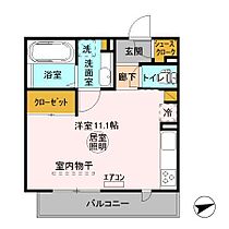 クレモール朝日 302 ｜ 千葉県木更津市朝日３丁目（賃貸アパート1R・3階・30.05㎡） その2