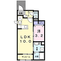 Ｐｒｉｍｒｏｓｅさくら荘 104 ｜ 千葉県袖ケ浦市今井１丁目30-1（賃貸アパート1LDK・1階・36.22㎡） その2