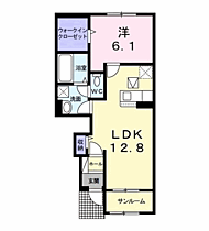 タートルヒルズ4ｔｈ 102 ｜ 千葉県木更津市真舟１丁目2-5（賃貸アパート1LDK・1階・50.16㎡） その2