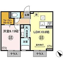 パーシモン 102 ｜ 千葉県市原市君塚３丁目（賃貸アパート1LDK・1階・40.05㎡） その2