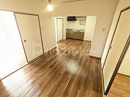 クイーンズヒル常盤平I 3階3LDKのリビング/ダイニング