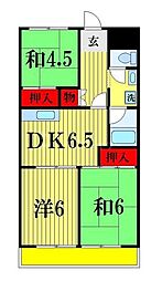 間取図画像 3DK