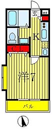 グラン・メゾン 1Kの間取図画像