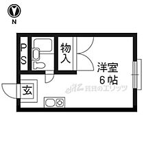 京都府京都市西京区山田御道路町（賃貸マンション1R・2階・17.00㎡） その2