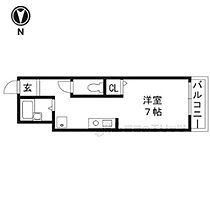 京都府京都市西京区御陵溝浦町（賃貸アパート1K・1階・22.50㎡） その2