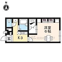 レオパレスウエスタン 103 ｜ 京都府京都市右京区嵯峨野西ノ藤町（賃貸アパート1K・1階・23.18㎡） その2