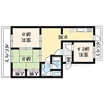 京都府京都市西京区山田上ノ町（賃貸マンション3LDK・3階・63.54㎡） その2