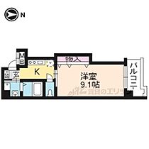 京都府京都市西京区桂千代原町（賃貸マンション1K・5階・29.56㎡） その2