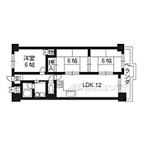 京都府京都市西京区山田久田町（賃貸マンション3LDK・2階・63.18㎡） その2