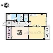 サントピア太秦 203 ｜ 京都府京都市右京区太秦面影町（賃貸マンション1LDK・2階・44.55㎡） その2