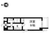 バロン 505 ｜ 京都府京都市下京区朱雀北ノ口町（賃貸マンション1K・5階・28.80㎡） その2