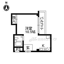 京都府京都市中京区西ノ京大炊御門町（賃貸マンション1K・2階・21.06㎡） その2