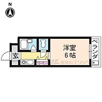 京都府京都市右京区太秦安井小山町（賃貸マンション1K・1階・19.00㎡） その2