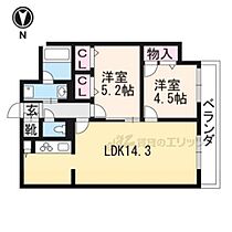 京都府京都市中京区西ノ京永本町（賃貸マンション2LDK・1階・56.81㎡） その2