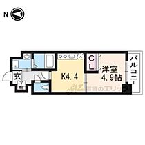 京都府京都市南区吉祥院九条町（賃貸マンション1K・5階・24.89㎡） その2