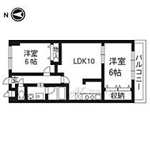 京都府京都市上京区丸太町通千本東入中務町（賃貸マンション2LDK・8階・50.04㎡） その2