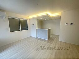 JR東海道・山陽本線 京都駅 徒歩17分の賃貸アパート 3階2LDKのリビング/ダイニング