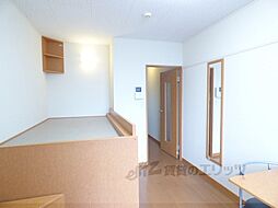 阪急京都本線 桂駅 徒歩15分の賃貸アパート 2階1Kのリビング/ダイニング