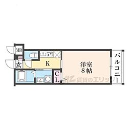 間取図画像 1K